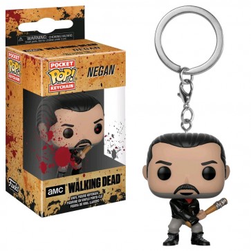 The Walking Dead - Negan Bloody Pocket Pop! Keychain