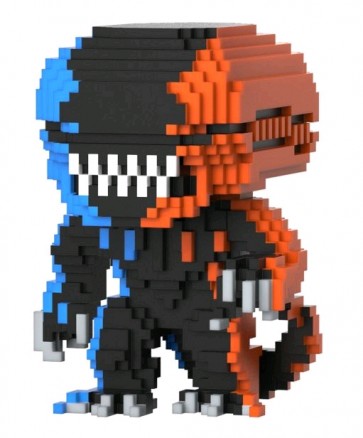 Alien - Xenomorph Orange & Blue 8-Bit US Exclusive Pop! Vinyl