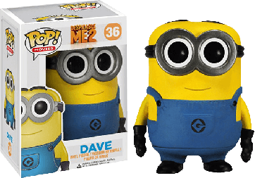 Despicable Me - Minion Dave Pop! Vinyl Figure