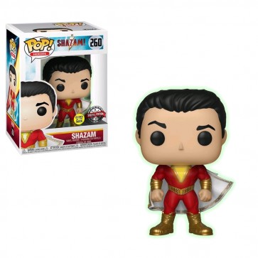 Shazam - Shazam Glow US Exclusive Pop! Vinyl