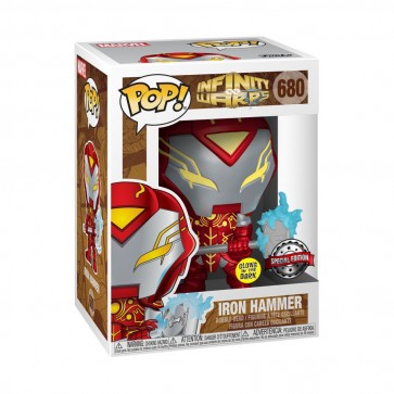 Infinity Warps - Iron Hammer Metallic Glow US Exclusive Pop! Vinyl