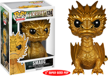 The Hobbit: The Desolation of Smaug - Golden Smaug Metallic 6" Pop! Vinyl Figure