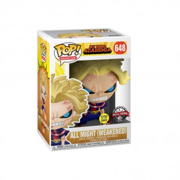 My Hero Academia - All Might Weakened Glow US Exclusive Pop! Vinyl