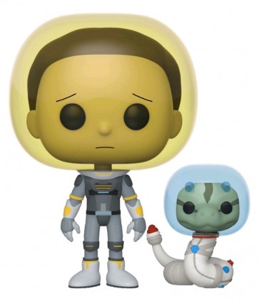 Rick and Morty - Morty Space Suit with Snake Pop! Vinyl