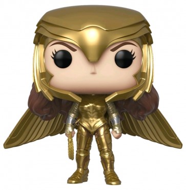 Wonder Woman: 1984 - Wonder Woman Gold Wide Wing Pose US Exclusive Pop! Vinyl