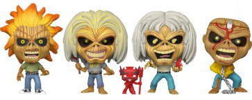 Iron Maiden - Eddie Glow US Exclusive Pop! Vinyl 4-pack