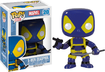 X-Men - Deadpool Blue & Yellow Pop! Vinyl Figure