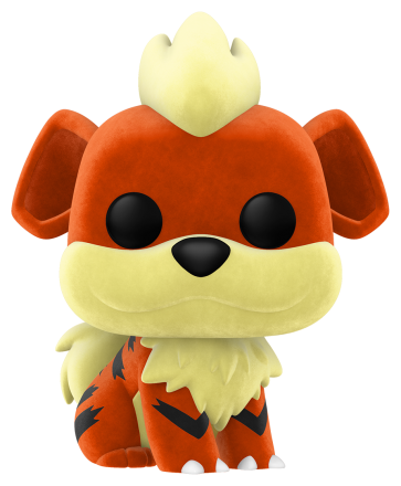 Pokemon - Growlithe Flocked Pop! Vinyl NYCC 2020