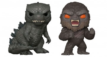 Godzilla vs Kong - Godzilla & Kong US Exclusive Pop! Vinyl 2-pack