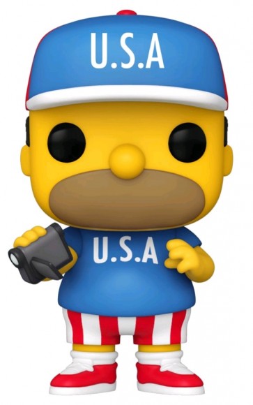 The Simpsons - Homer U.S.A. Pop! Vinyl