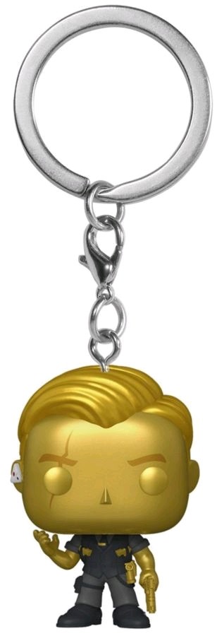 Fortnite - Midas Metallic Pocket Pop! Keychain