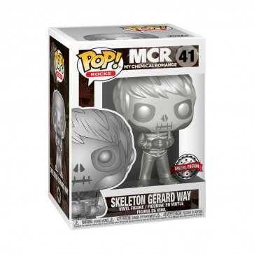 My Chemical Romance - Gerard Way Skeleton Platinum Metallic US Exclusive Pop! Vinyl