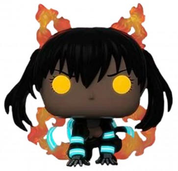 Fire Force - Tamaki with Fire Glow US Exclusive Pop! Vinyl