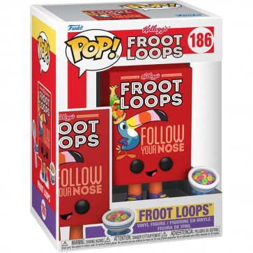 Kelloggs - Froot Loops Cereal Box Pop! Vinyl