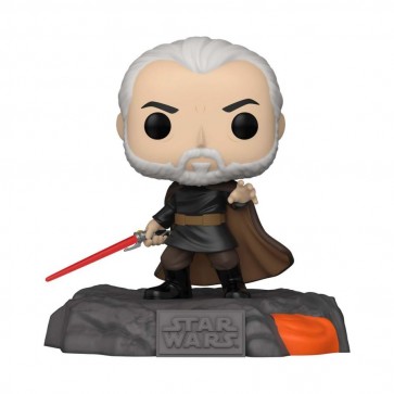 Star Wars - Red Saber Series: Darth Tyranus Glow US Exclusive Pop! Deluxe