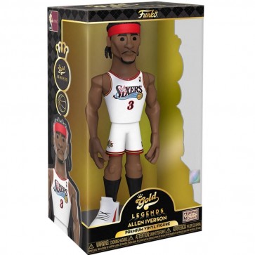 NBA: 76ers - Allen Iverson  12" Vinyl Gold