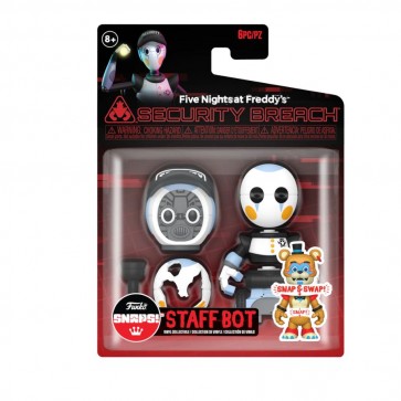 Five Nights at Freddy's - Security Staff Bot Snap Figure