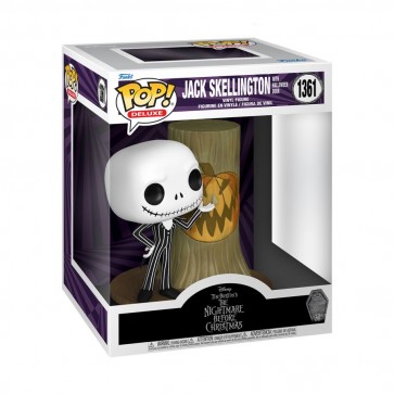 The Nightmare Before Christmas - Jack with Halloween Town Door 30th Anniversary Pop! Deluxe