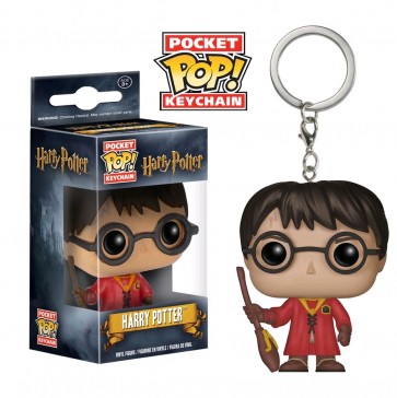 Harry Potter - Quidditch Harry Pocket Pop! Keychain