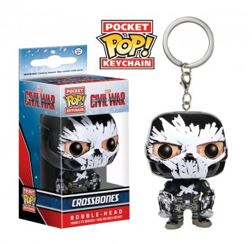 Captain America 3: Civil War - Crossbones Pocket Pop! Keychain