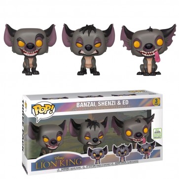 Lion King - Hyenas Pop! Vinyl 3-Pack ECCC 2019