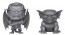 Gargoyles - Hudson & Bronx (Stone) US Exclusive Pop! Vinyl 2-pack