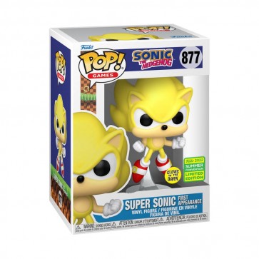 Sonic - Super Sonic First Appearance Glow SDCC 2022 Exclusive Pop! Vinyl
