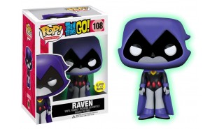 Teen Titans Go! - Raven Purple Glow Pop! Vinyl Figure
