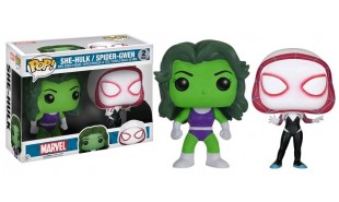 Marvel - She-Hulk & Spider-Gwen Pop! Vinyl 2-Pack