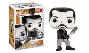 Walking Dead - Negan Black & White Blood Splattered US Exclusive Pop! Vinyl