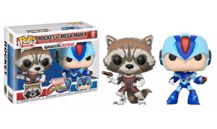 Marvel vs Capcom: Infinite - Rocket vs Mega Man X Pop! Vinyl 2-pack