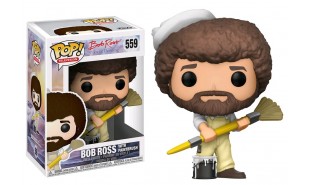 The Joy of Painting - Bob Ross with Paintbrush Pop! Vinyl