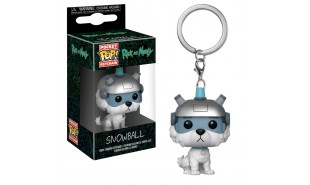 Rick and Morty - Snowball Pocket Pop! Keychain