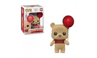 Christopher Robin - Winnie the Pooh with Balloon Flocked US Exclusive Pop! Vinyl