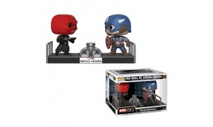 Captain America - Capt America & Red Skull Movie Moment Pop! Vinyl