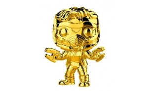 Marvel Studios 10th Anniversary - Star-Lord Gold Chrome US Exclusive Pop! Vinyl