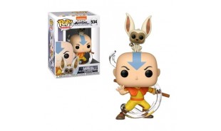 Avatar The Last Airbender - Aang with Momo Pop! Vinyl