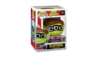 Pixar - Alien Remix Elastigirl Silver Suit US Exclusive Pop! Vinyl