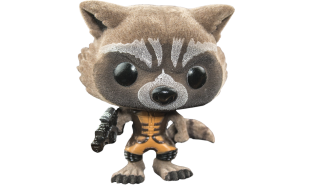 Guardians of the Galaxy - Rocket Flocked Pop! Vinyl Figure