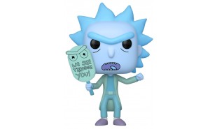 Rick and Morty - Hologram Rick (See You) Glow US Exclusive Pop! Vinyl