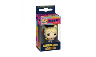 Birds of Prey - Harley Quinn Caution Tape Pocket Pop! Keychain