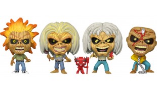 Iron Maiden - Eddie Glow US Exclusive Pop! Vinyl 4-pack