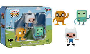 Adventure Time - BMO, Jake & Finn Pocket Pop! 3-Pack Tin