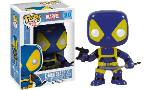 X-Men - Deadpool Blue & Yellow Pop! Vinyl Figure