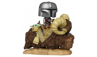 Star Wars: The Mandalorian - Mandalorian and the Child on Bantha Pop! Deluxe