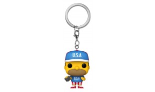 The Simpsons - Homer U.S.A. Pocket Pop! Keychain