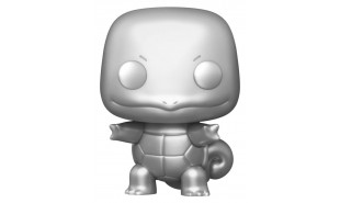 Pokemon - Squirtle Silver Meetallic 25th Anniversary US Exclusive Pop! Vinyl