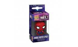 What If - Spider-Man Zombie Hunter Pocket Pop! Keychain