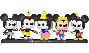 Mickey Mouse - Minnie Mouse US Exclusive Pop! Vinyl 5-Pack