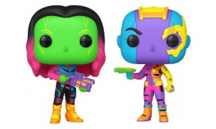 Guardians of the Galaxy: Vol. 2 - Gamora & Nebula Black Light US Exclusive Pop! 2-Pack